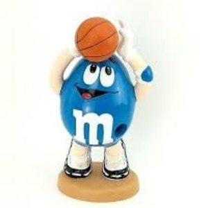 M & M Basketball figurine